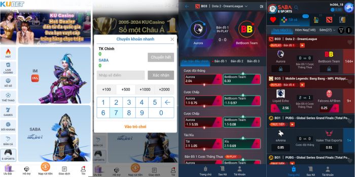 Cách thức tham gia cá cược game Esports tại nhà Kubet